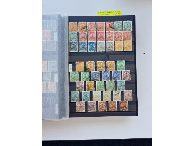 1865/1990 (ca.), Ecuador to Paraguay, interesting mint never hinged/unused and used collection, including Officials and Posta