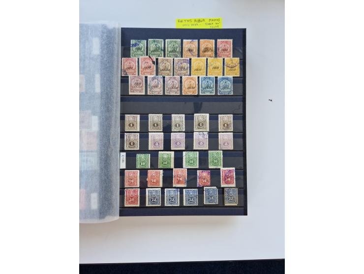 1865/1990 (ca.), Ecuador to Paraguay, interesting mint never hinged/unused and used collection, including Officials and Posta