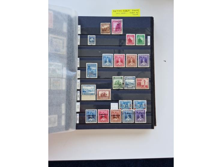 1865/1990 (ca.), Ecuador to Paraguay, interesting mint never hinged/unused and used collection, including Officials and Posta