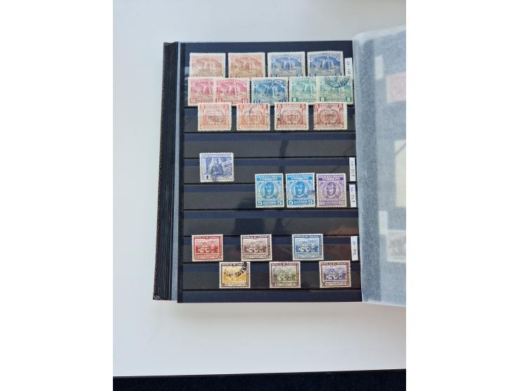 1865/1990 (ca.), Ecuador to Paraguay, interesting mint never hinged/unused and used collection, including Officials and Posta