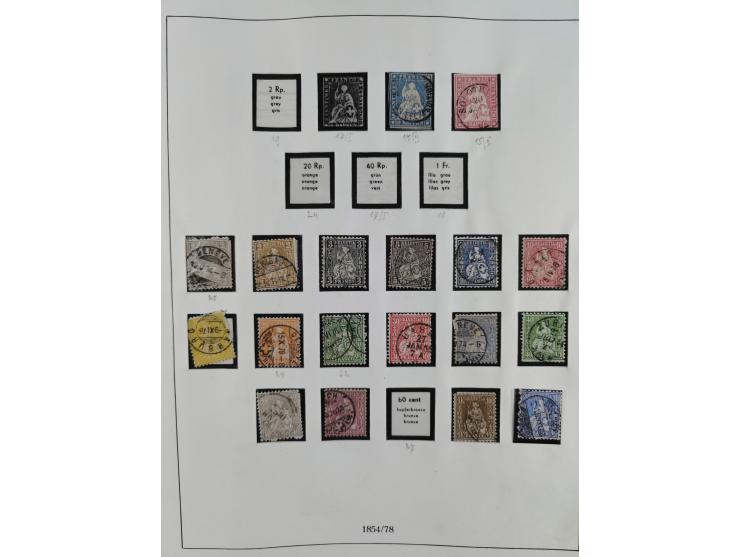 1849/1969 (ca.), mint never hinged/unused and used accumulation, including Postage Dues, noted Switzerland with a few Rayon, 