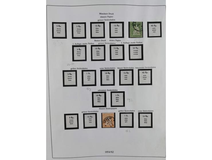 1849/1969 (ca.), mint never hinged/unused and used accumulation, including Postage Dues, noted Switzerland with a few Rayon, 