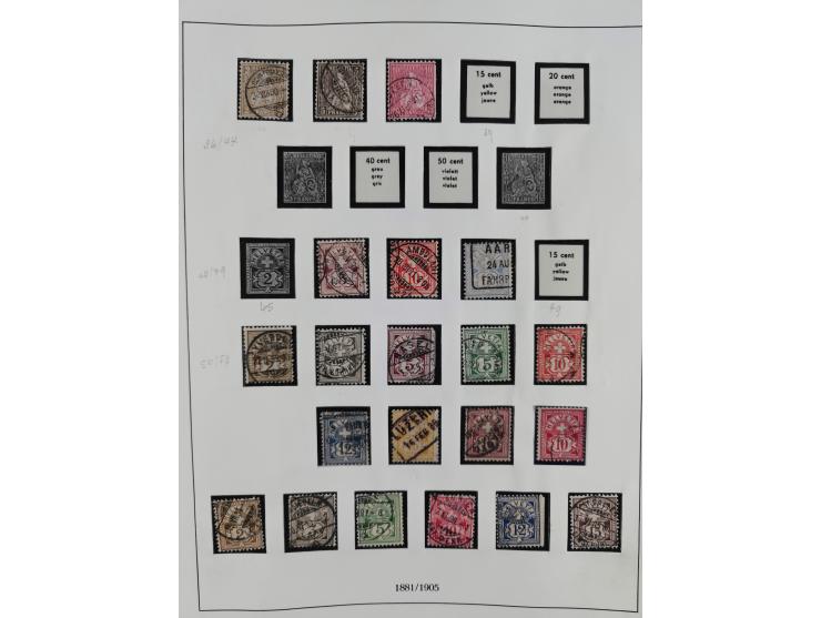 1849/1969 (ca.), mint never hinged/unused and used accumulation, including Postage Dues, noted Switzerland with a few Rayon, 