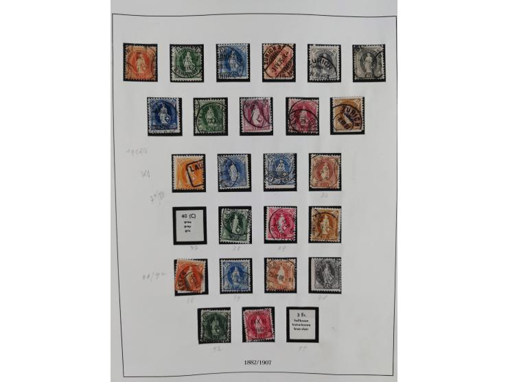 1849/1969 (ca.), mint never hinged/unused and used accumulation, including Postage Dues, noted Switzerland with a few Rayon, 