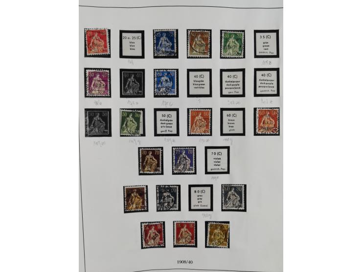 1849/1969 (ca.), mint never hinged/unused and used accumulation, including Postage Dues, noted Switzerland with a few Rayon, 