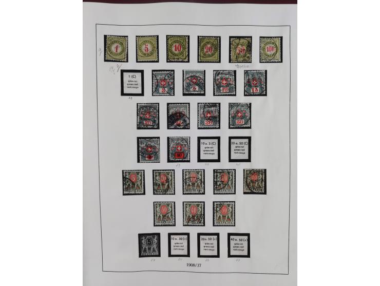 1849/1969 (ca.), mint never hinged/unused and used accumulation, including Postage Dues, noted Switzerland with a few Rayon, 