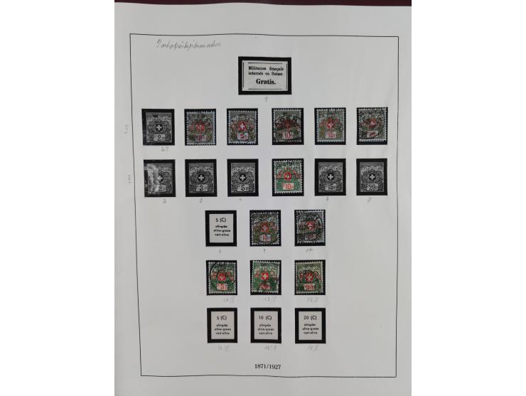 1849/1969 (ca.), mint never hinged/unused and used accumulation, including Postage Dues, noted Switzerland with a few Rayon, 