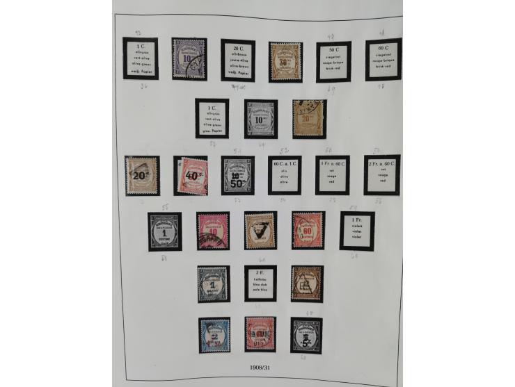 1849/1969 (ca.), mint never hinged/unused and used accumulation, including Postage Dues, noted Switzerland with a few Rayon, 