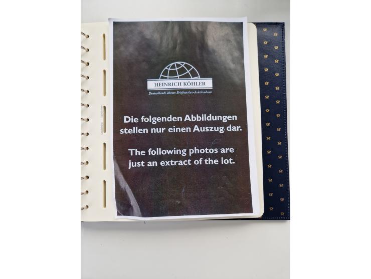 1948/90, umfangreiche Sammlung “Erst- und Letzttage” auf losen Marken, schönen Briefstücken, Briefen und Karten, dabei u.a. M