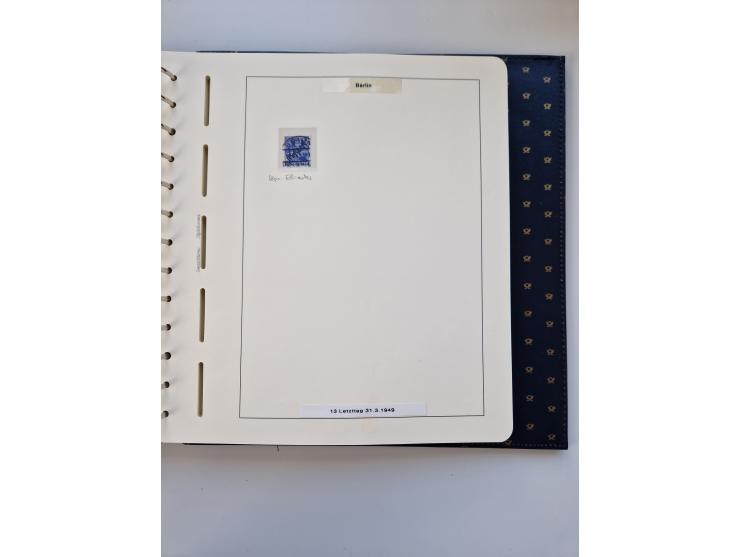 1948/90, umfangreiche Sammlung “Erst- und Letzttage” auf losen Marken, schönen Briefstücken, Briefen und Karten, dabei u.a. M