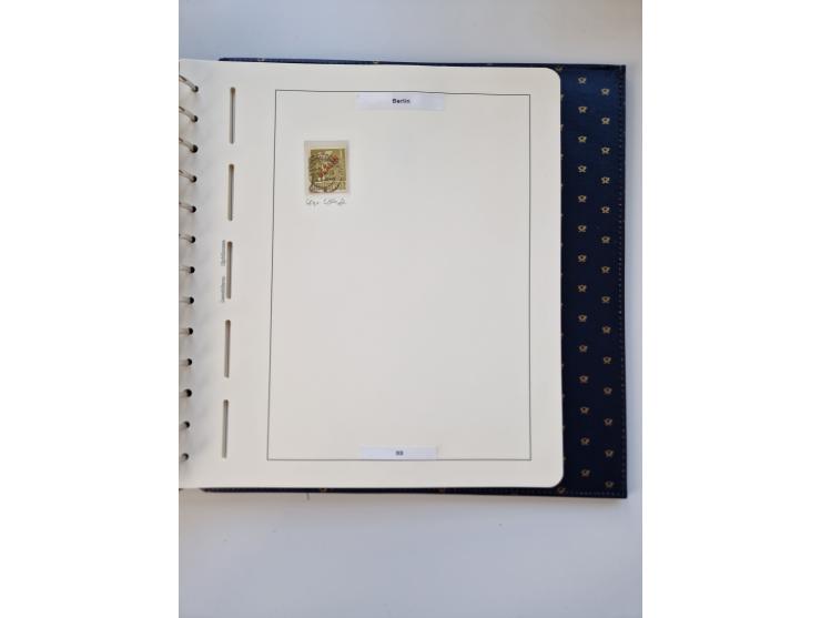 1948/90, umfangreiche Sammlung “Erst- und Letzttage” auf losen Marken, schönen Briefstücken, Briefen und Karten, dabei u.a. M