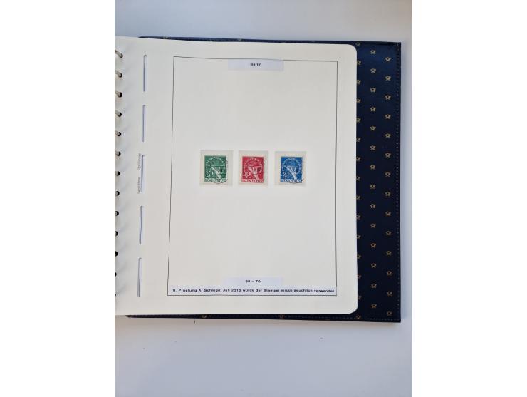 1948/90, umfangreiche Sammlung “Erst- und Letzttage” auf losen Marken, schönen Briefstücken, Briefen und Karten, dabei u.a. M