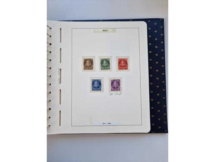 1948/90, umfangreiche Sammlung “Erst- und Letzttage” auf losen Marken, schönen Briefstücken, Briefen und Karten, dabei u.a. M