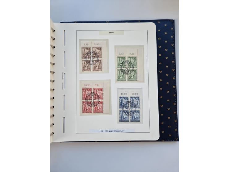 1948/90, umfangreiche Sammlung “Erst- und Letzttage” auf losen Marken, schönen Briefstücken, Briefen und Karten, dabei u.a. M