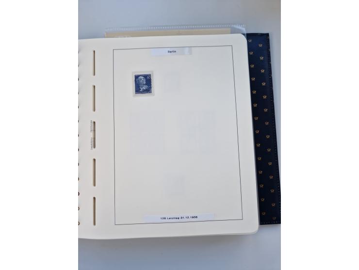 1948/90, umfangreiche Sammlung “Erst- und Letzttage” auf losen Marken, schönen Briefstücken, Briefen und Karten, dabei u.a. M