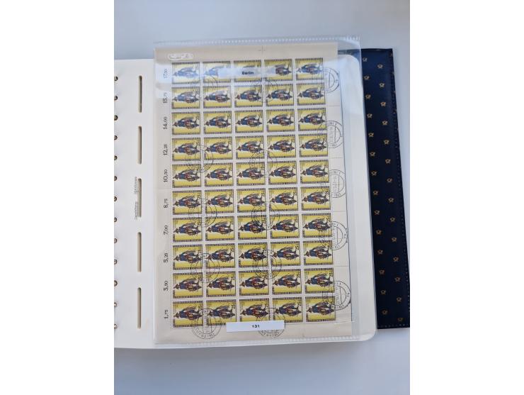 1948/90, umfangreiche Sammlung “Erst- und Letzttage” auf losen Marken, schönen Briefstücken, Briefen und Karten, dabei u.a. M