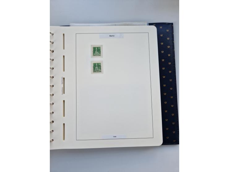 1948/90, umfangreiche Sammlung “Erst- und Letzttage” auf losen Marken, schönen Briefstücken, Briefen und Karten, dabei u.a. M