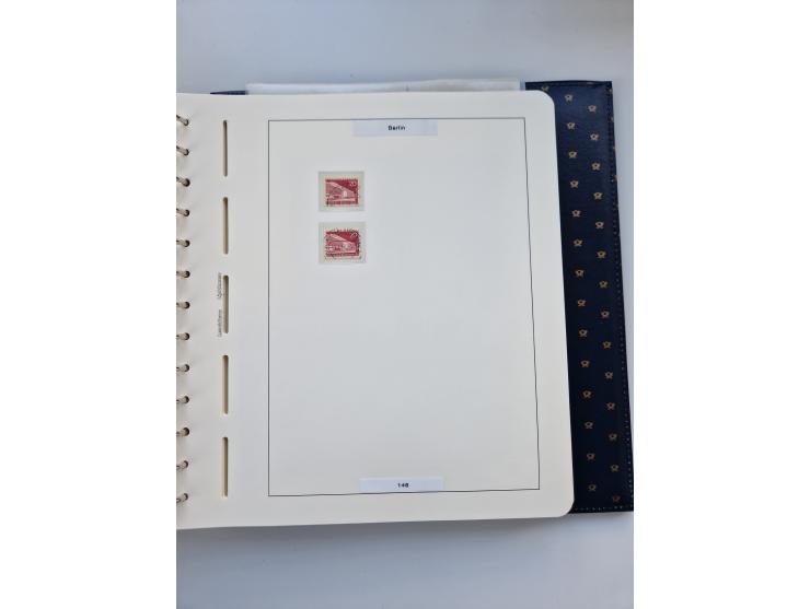 1948/90, umfangreiche Sammlung “Erst- und Letzttage” auf losen Marken, schönen Briefstücken, Briefen und Karten, dabei u.a. M