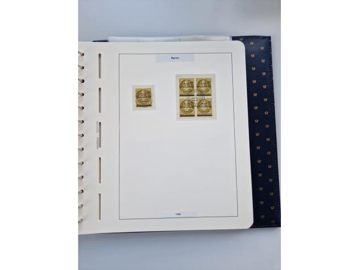 1948/90, umfangreiche Sammlung “Erst- und Letzttage” auf losen Marken, schönen Briefstücken, Briefen und Karten, dabei u.a. M