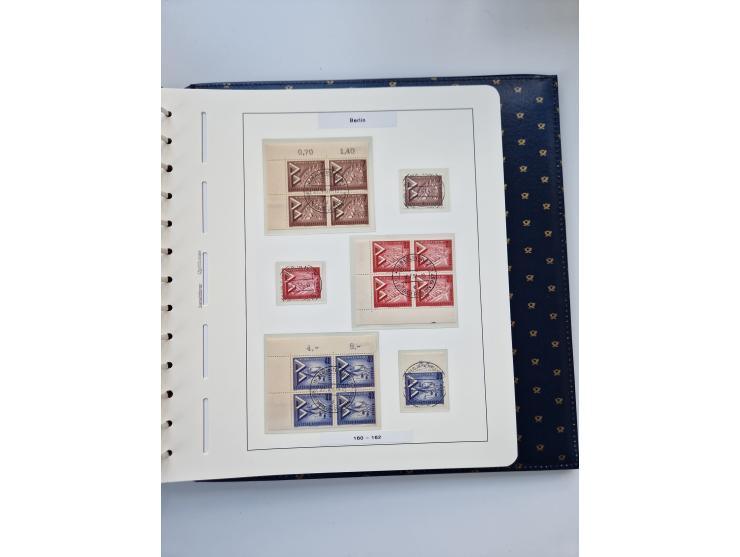 1948/90, umfangreiche Sammlung “Erst- und Letzttage” auf losen Marken, schönen Briefstücken, Briefen und Karten, dabei u.a. M