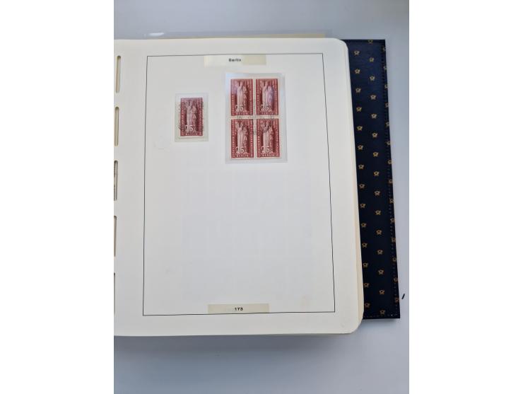 1948/90, umfangreiche Sammlung “Erst- und Letzttage” auf losen Marken, schönen Briefstücken, Briefen und Karten, dabei u.a. M