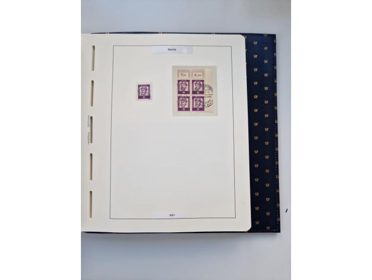 1948/90, umfangreiche Sammlung “Erst- und Letzttage” auf losen Marken, schönen Briefstücken, Briefen und Karten, dabei u.a. M