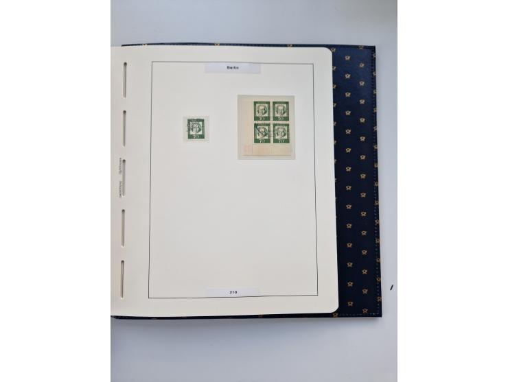 1948/90, umfangreiche Sammlung “Erst- und Letzttage” auf losen Marken, schönen Briefstücken, Briefen und Karten, dabei u.a. M