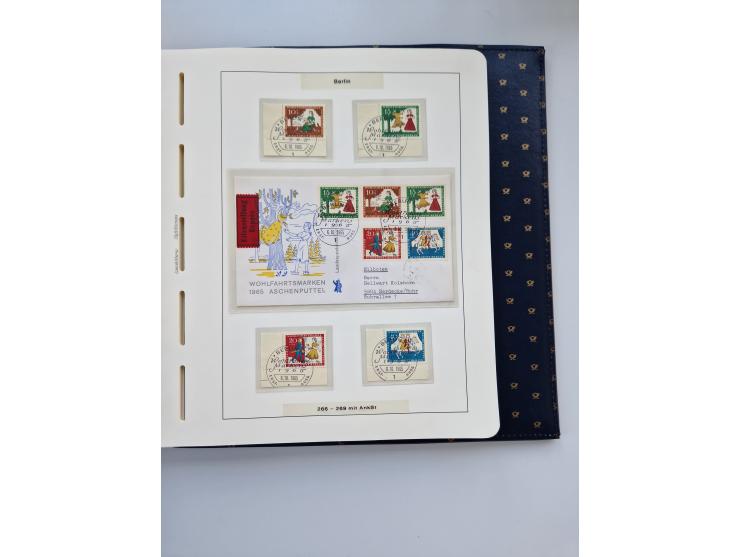 1948/90, umfangreiche Sammlung “Erst- und Letzttage” auf losen Marken, schönen Briefstücken, Briefen und Karten, dabei u.a. M