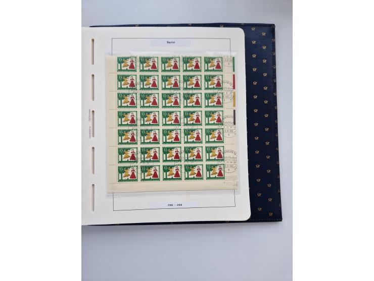 1948/90, umfangreiche Sammlung “Erst- und Letzttage” auf losen Marken, schönen Briefstücken, Briefen und Karten, dabei u.a. M