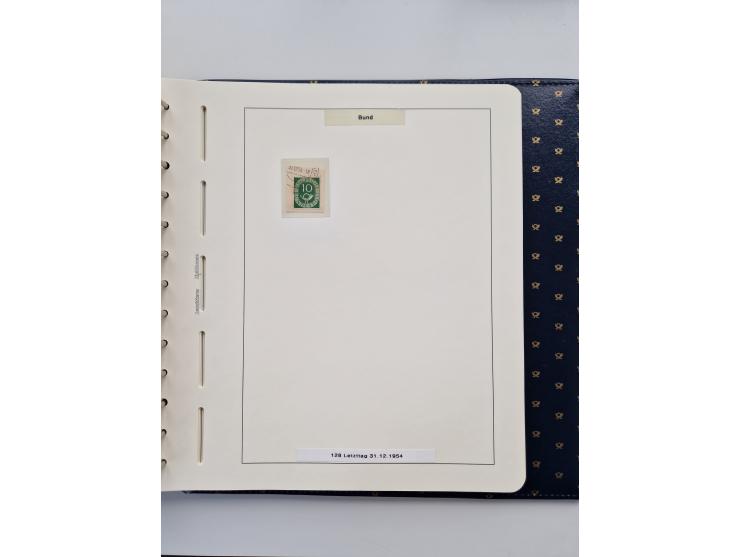 1949/90, umfangreiche Sammlung “Erst- und Letzttage” mit vielen losen Marken, Einheiten, kpl. Bogen, schönen Briefstücken, Br