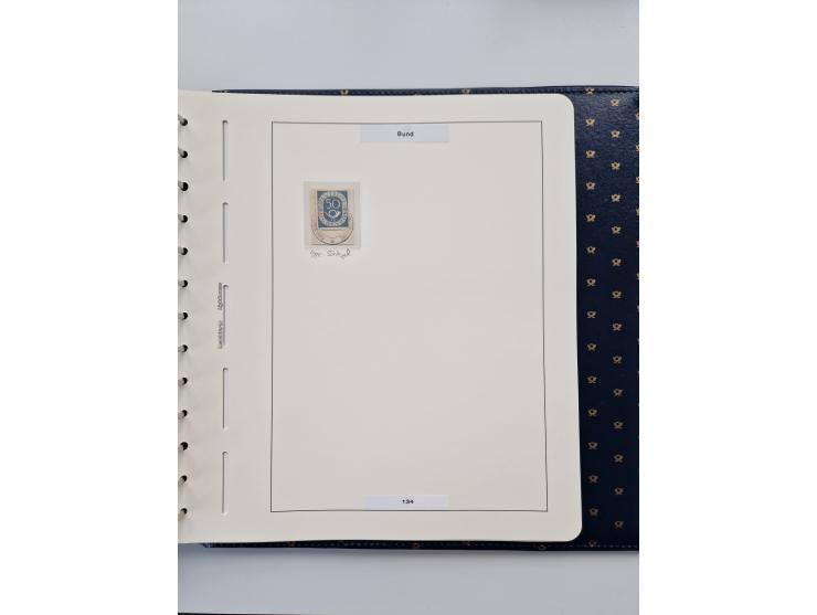 1949/90, umfangreiche Sammlung “Erst- und Letzttage” mit vielen losen Marken, Einheiten, kpl. Bogen, schönen Briefstücken, Br