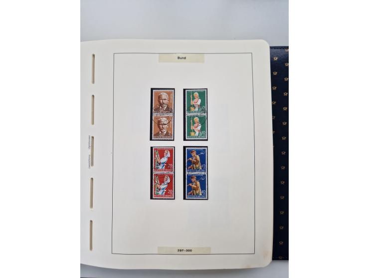 1949/90, umfangreiche Sammlung “Erst- und Letzttage” mit vielen losen Marken, Einheiten, kpl. Bogen, schönen Briefstücken, Br