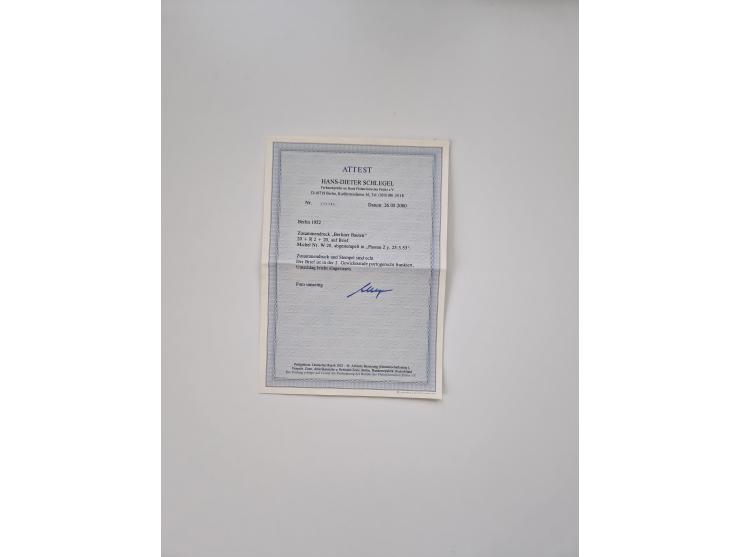 1949/52, umfangreiche Sammlung mit über 260 Briefen und Karten, dabei viele bessere Zusammendrucke mit u.a. W10 mit Zufrankat