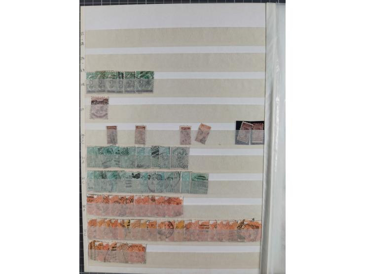 1860/1900 (ca.), used and mint balance of apprx. 800 stamps (apprx. 320 South Australia, apprx. 190 Tasmania, apprx. 290 West