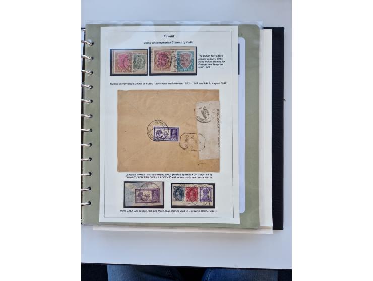 1923/61, mostly unmounted mint and unused collection incl. official stamps and duplicate, some better and complete sets, with