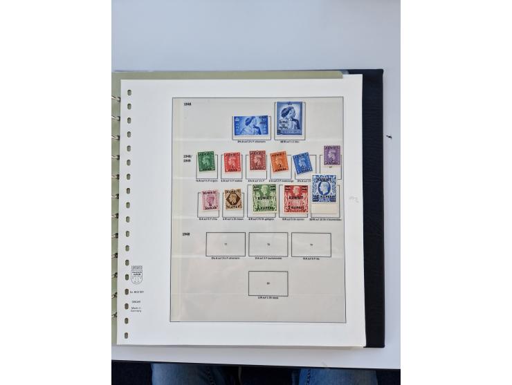 1923/61, mostly unmounted mint and unused collection incl. official stamps and duplicate, some better and complete sets, with