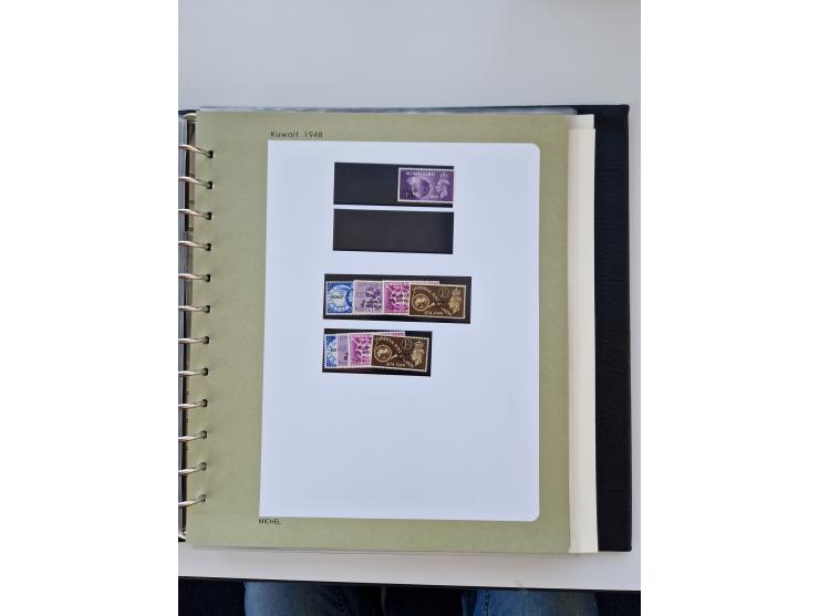 1923/61, mostly unmounted mint and unused collection incl. official stamps and duplicate, some better and complete sets, with