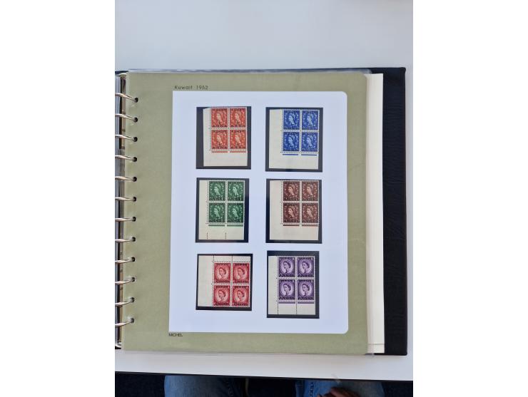 1923/61, mostly unmounted mint and unused collection incl. official stamps and duplicate, some better and complete sets, with