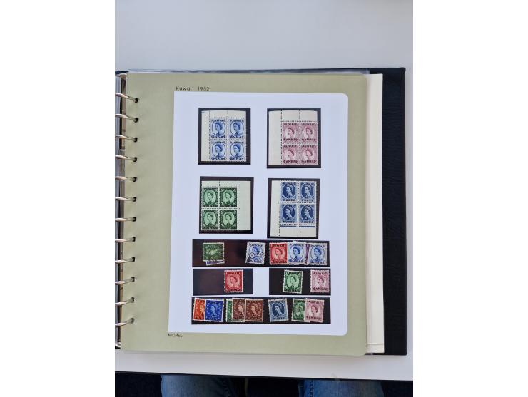 1923/61, mostly unmounted mint and unused collection incl. official stamps and duplicate, some better and complete sets, with