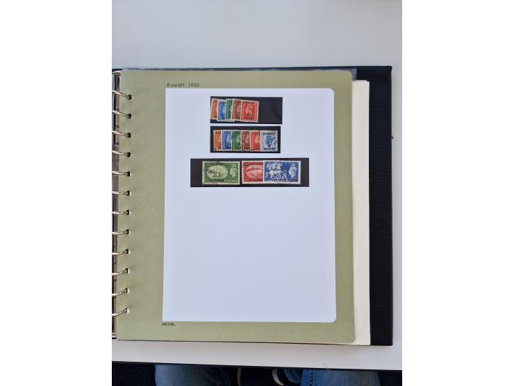 1923/61, mostly unmounted mint and unused collection incl. official stamps and duplicate, some better and complete sets, with