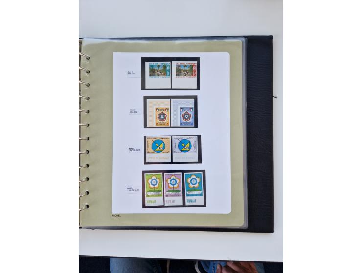 1923/61, mostly unmounted mint and unused collection incl. official stamps and duplicate, some better and complete sets, with