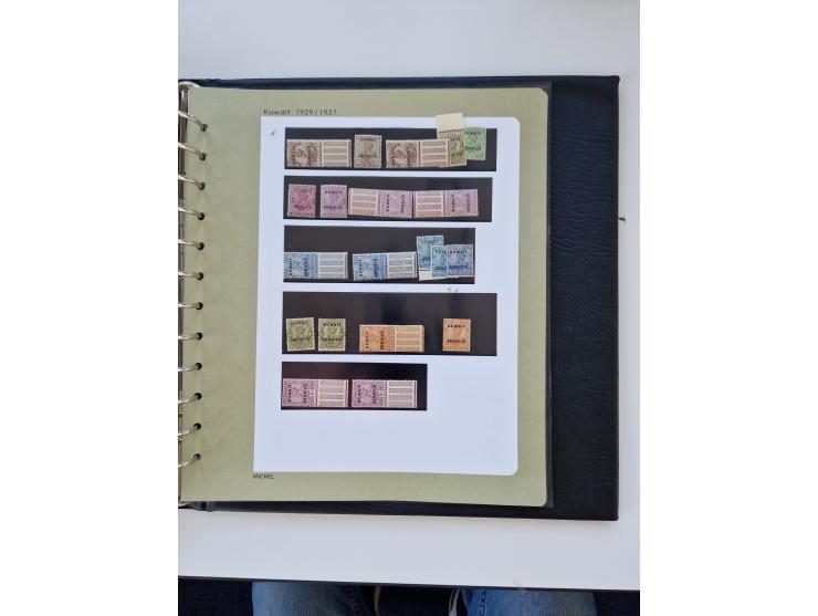 1923/61, mostly unmounted mint and unused collection incl. official stamps and duplicate, some better and complete sets, with