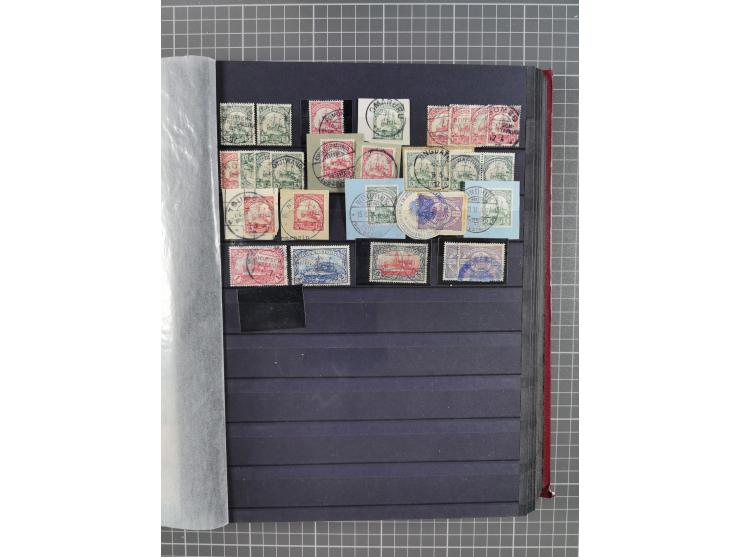 1898/1915, postfrischer/ungebrauchter und gestempelter Bestand von vielen hundert Werten, inkl. Vorläufern und schönen Briefs