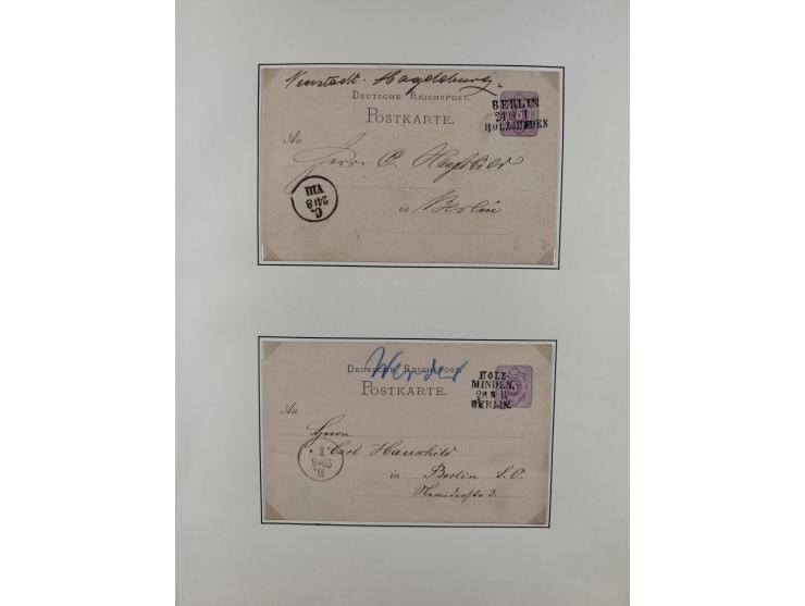 1846/82, BAHNPOST: interessante Sammlung mit 36 Briefen und Karten sowie einigen Briefstücken der Berliner Bahnpostlinien ab 