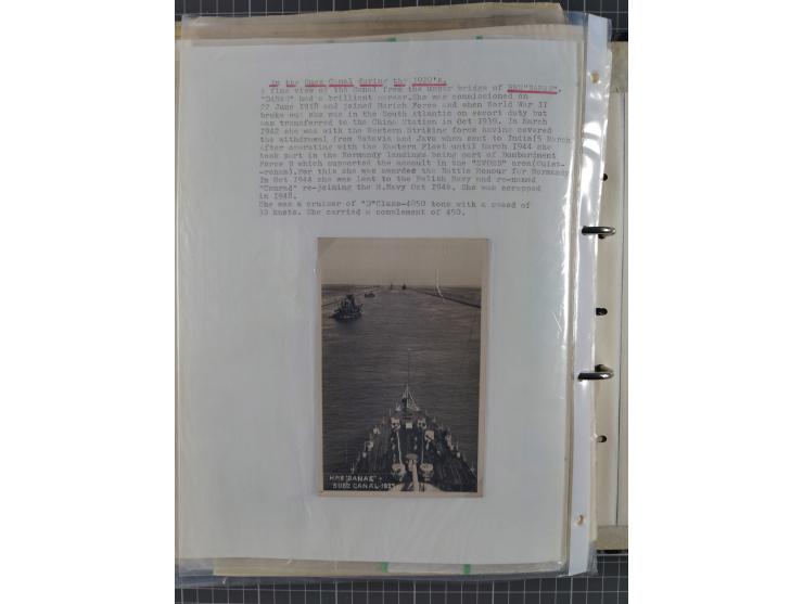 1910/49 (ca.), interessante kleine Sammlung Schiffspost mit Hauptaugenmerk auf den Suez Kanal, dabei etwas über 30 Briefe und