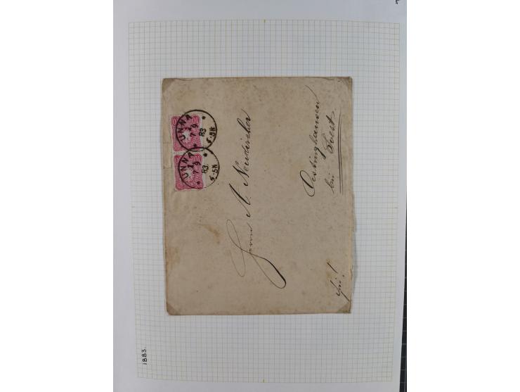 1872/1974, meist gestempelte Sammlungen Deutsches Reich und Berlin mit einigen besseren Werten und Sätzen, dabei einige Brief