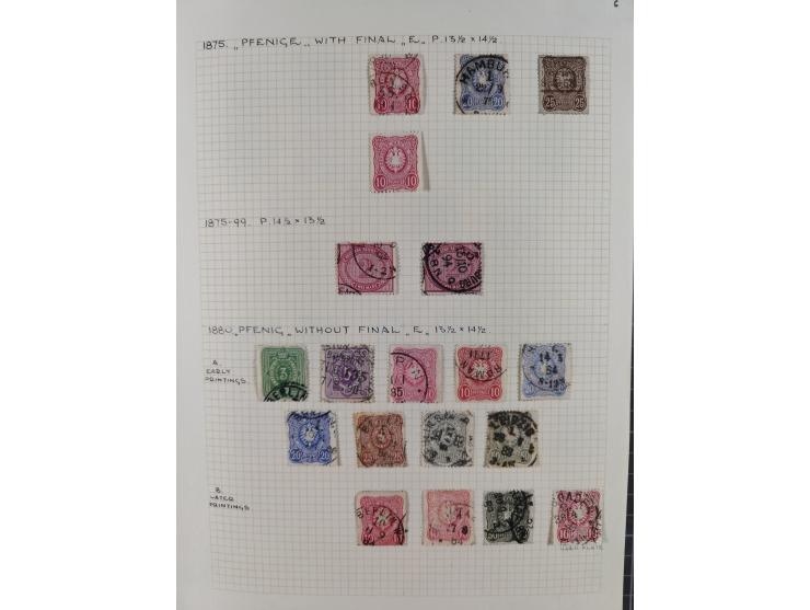 1872/1974, meist gestempelte Sammlungen Deutsches Reich und Berlin mit einigen besseren Werten und Sätzen, dabei einige Brief