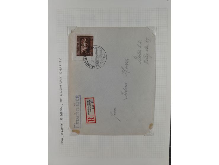 1872/1974, meist gestempelte Sammlungen Deutsches Reich und Berlin mit einigen besseren Werten und Sätzen, dabei einige Brief