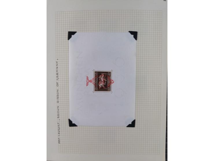 1872/1974, meist gestempelte Sammlungen Deutsches Reich und Berlin mit einigen besseren Werten und Sätzen, dabei einige Brief