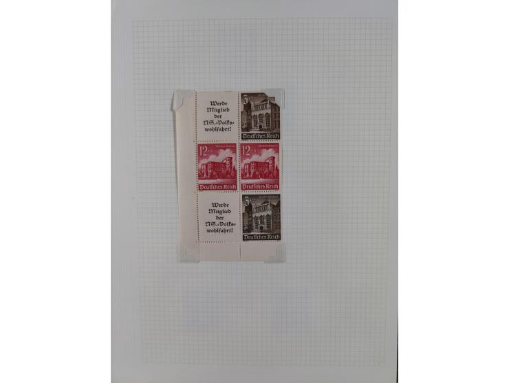1872/1974, meist gestempelte Sammlungen Deutsches Reich und Berlin mit einigen besseren Werten und Sätzen, dabei einige Brief